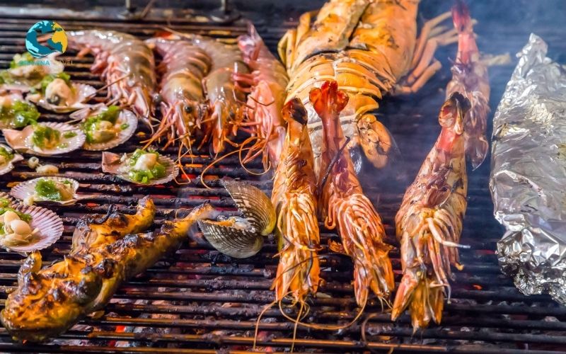 Seafood in Bai Tu Long
