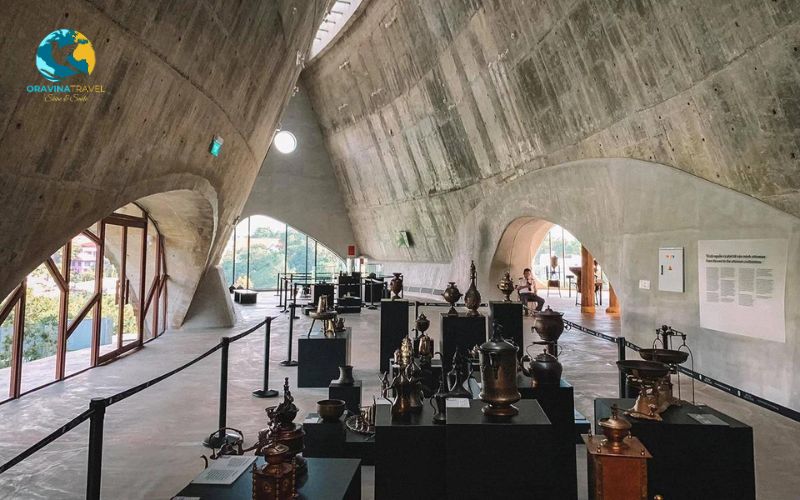 Inside Buon Ma Thuot Coffee Museum