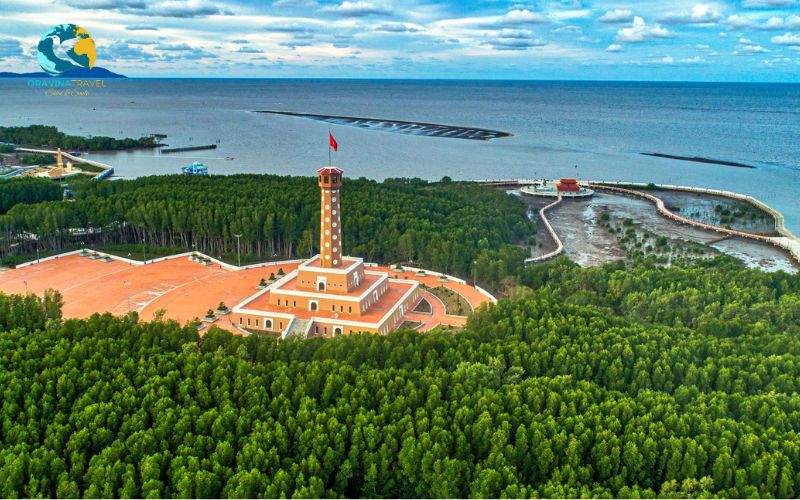 The Ca Mau Lighthouse 