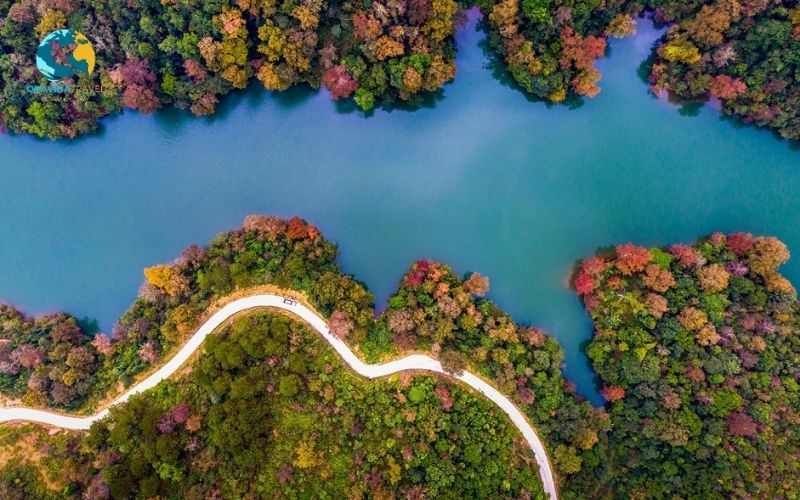 Poetic lakes in Cao Bang