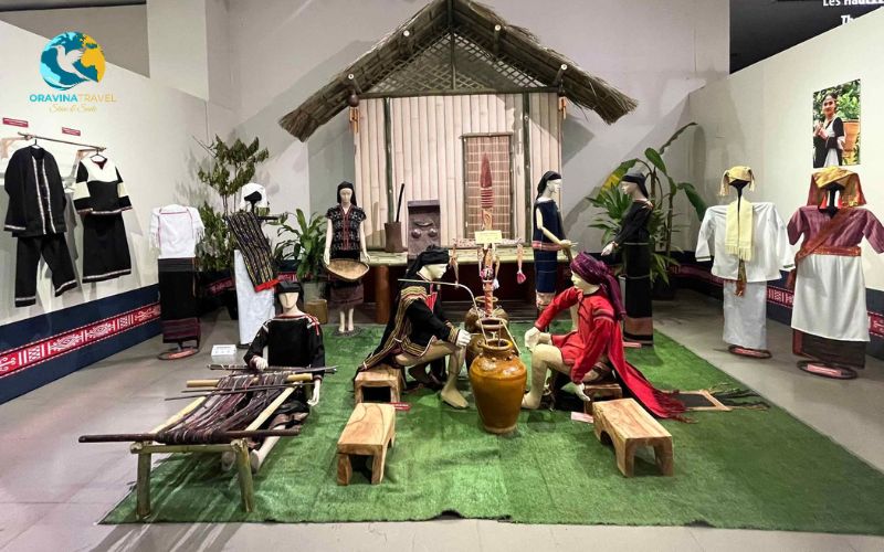 Traditional costume display