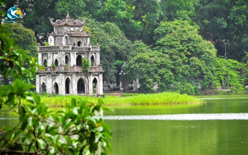 Hoan Kiem Lake in Hanoi