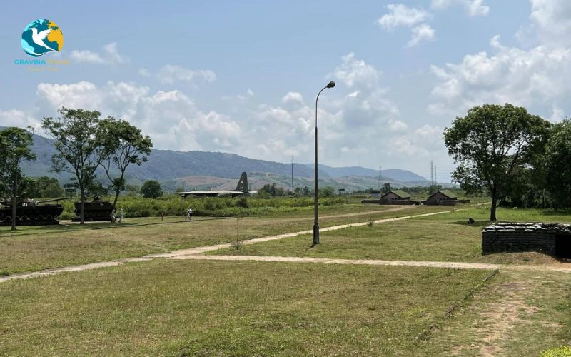 Outdoor display area