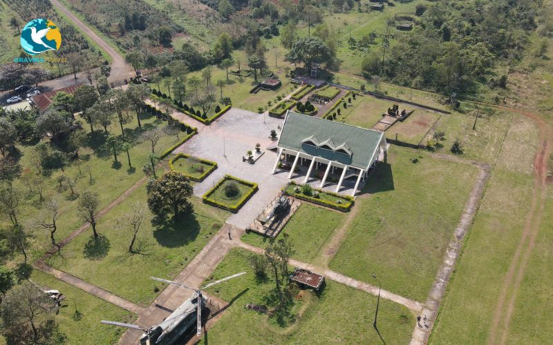 Khe Sanh War Museum from above