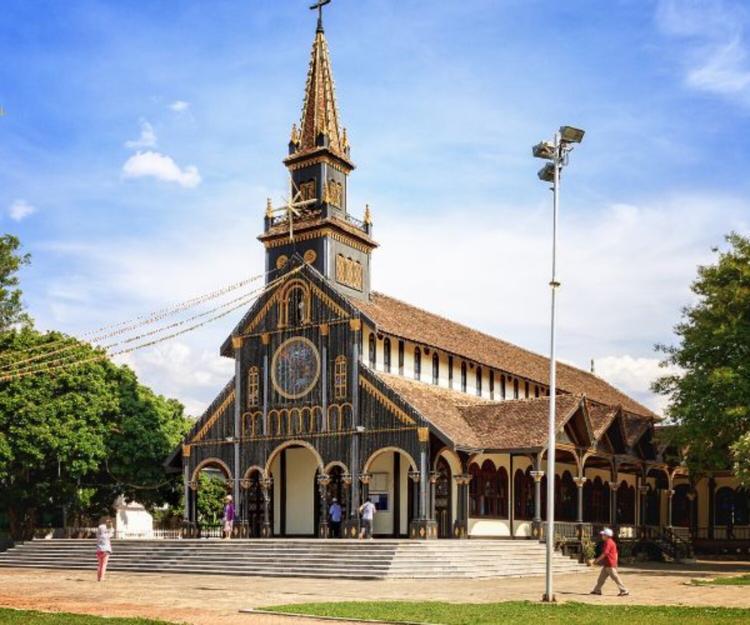 Whispers of Wood and Spirit at Kon Tum Church