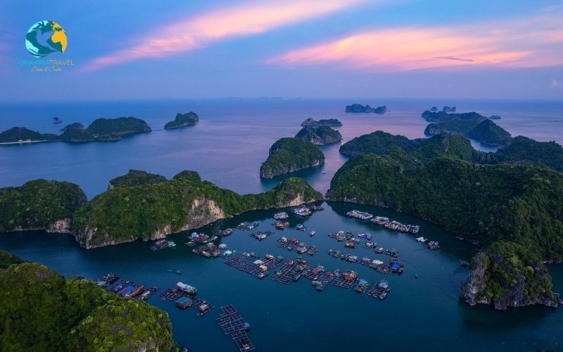 Lan Ha Bay sunset