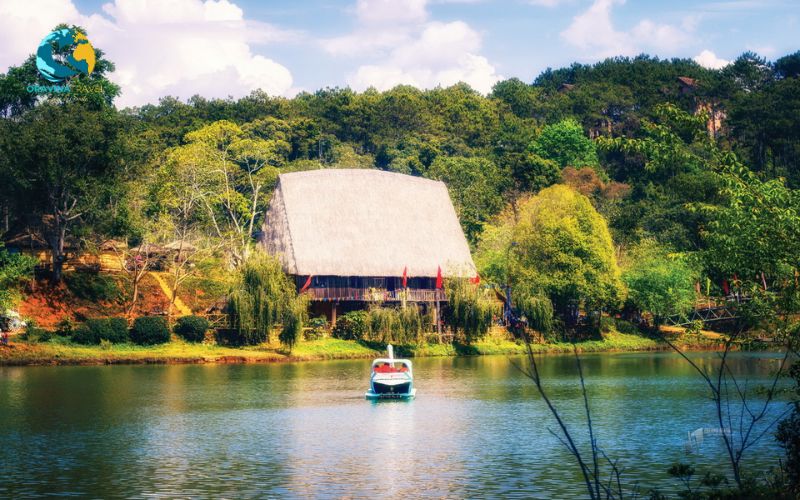 The serene Highland scenery