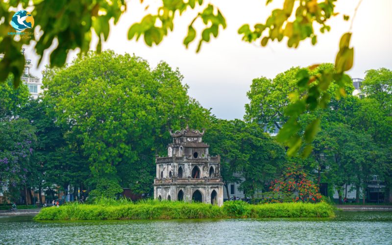 Hoan Kiem Lake in Hanoi