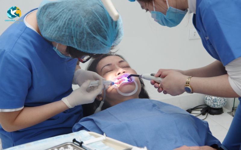 Teeth whitening treatment