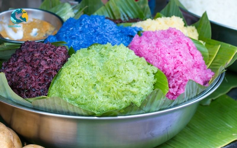 Five-color sticky rice