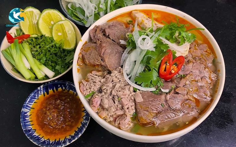 Try bún bò Huế for breakfast