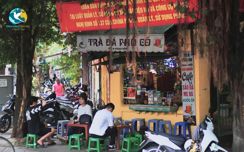 Iced tea culture in Hanoi