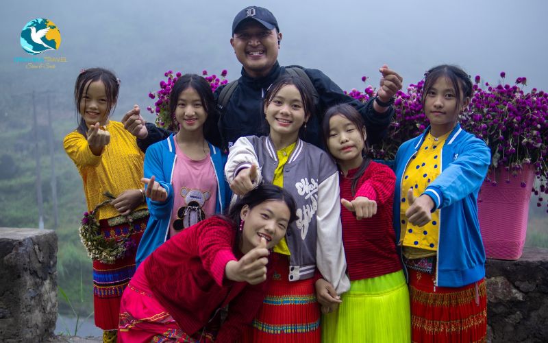 Vietnamese people are very friendly