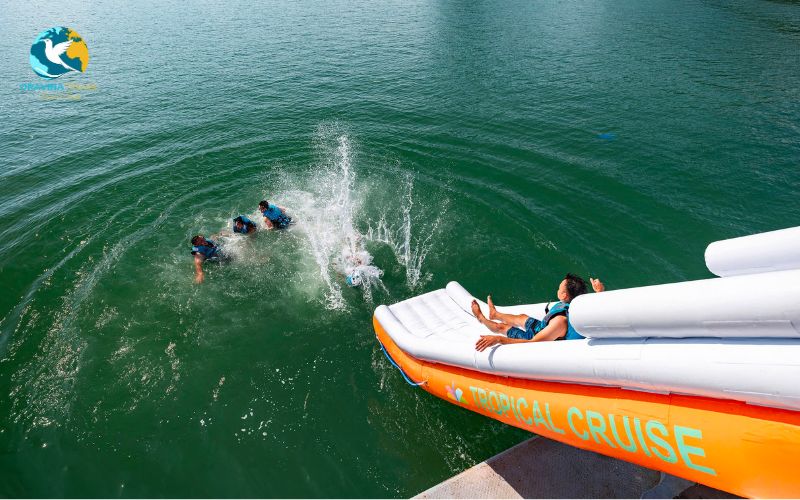 Halong Bay boasts an ideal natural environment